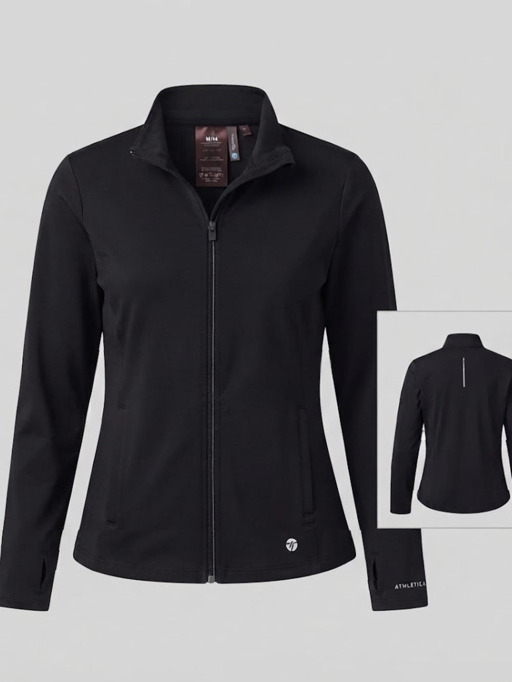 Tag Athletica (Aubainerie) Full-Zip Active Jacket – Size M